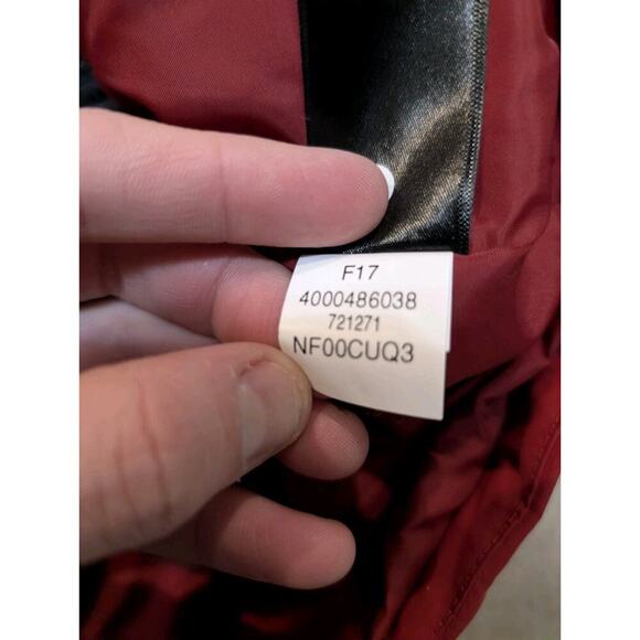 The North Face Atlas Triclimate Jacket Mens L Red Gray Hooded Fleece Liner - Picture 7 of 14